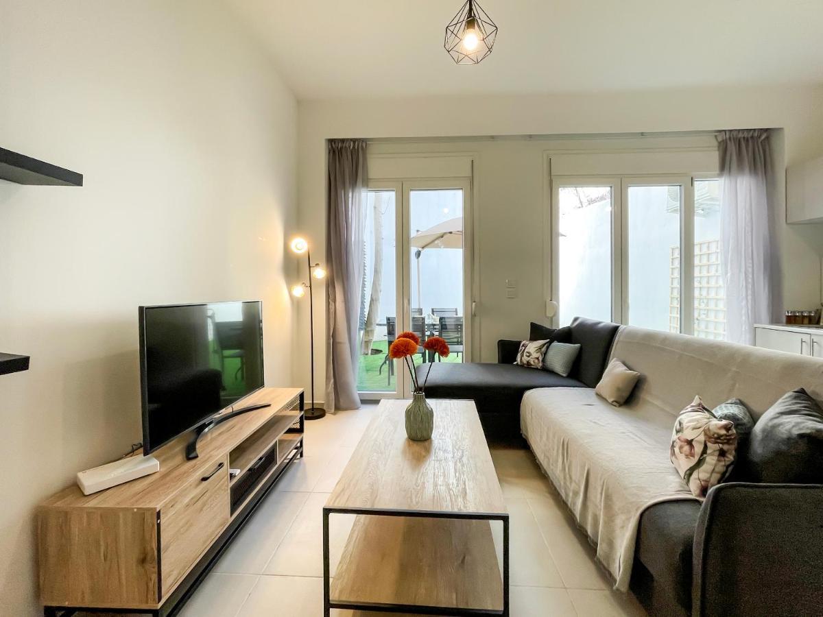 Ferienwohnung Soho Modern 55Sqm Studio With Secret Garden Athen Exterior foto