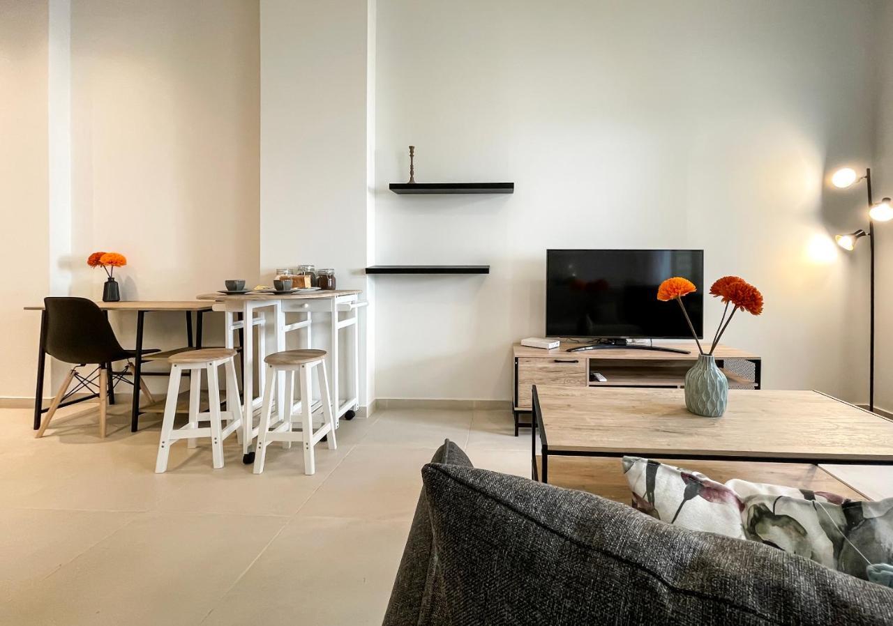 Ferienwohnung Soho Modern 55Sqm Studio With Secret Garden Athen Exterior foto