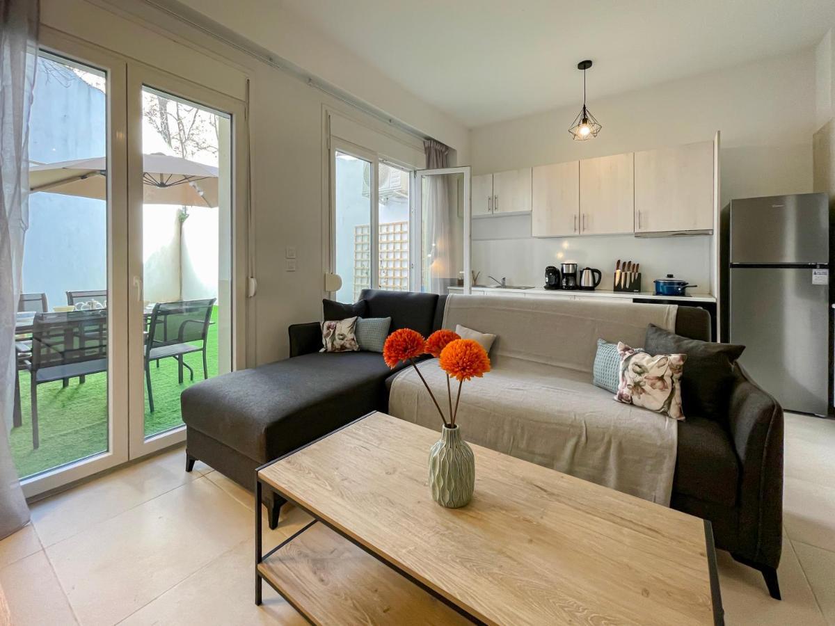 Ferienwohnung Soho Modern 55Sqm Studio With Secret Garden Athen Exterior foto